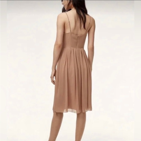 Aritzia Black Satine Dress - Picture 2 of 5